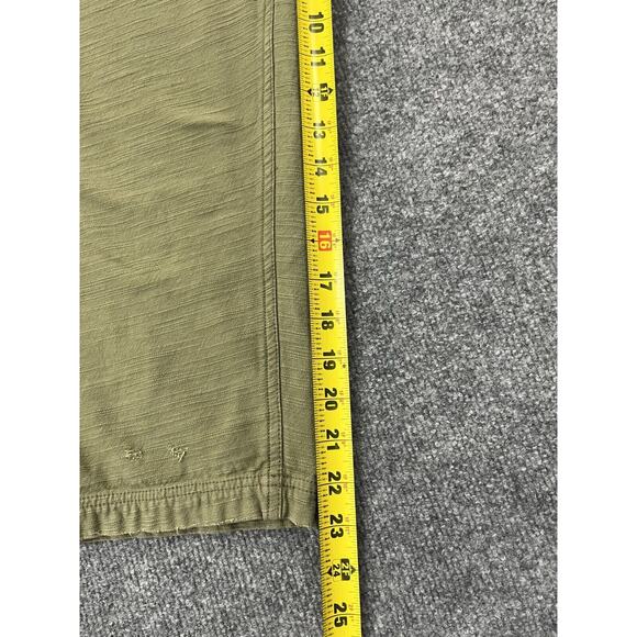 Free People Bay To Breakers Cargo Pants S Harem Lagenlook Boho Baggy Pine Green - Picture 13 of 16